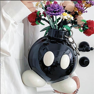 Ceramic Bouquet Vase – Cartoon Design