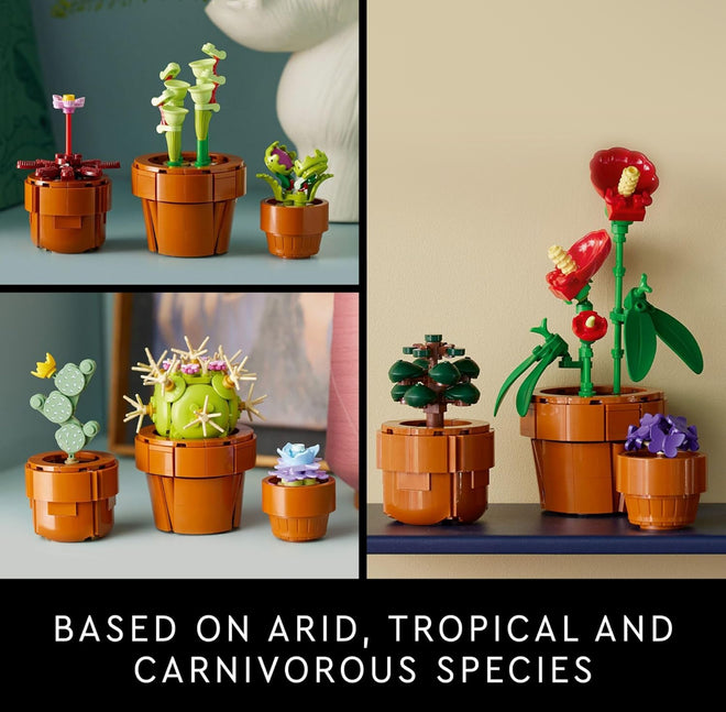 Block Figure Set Botanical Collection Tiny Plants 758PCS