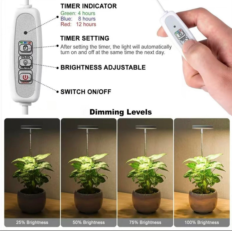 USB LED Plant Growth Light