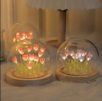 Tulip Night Light with 13 Flowers
