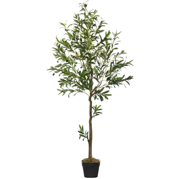 Fluffy Artificial Olive Tree