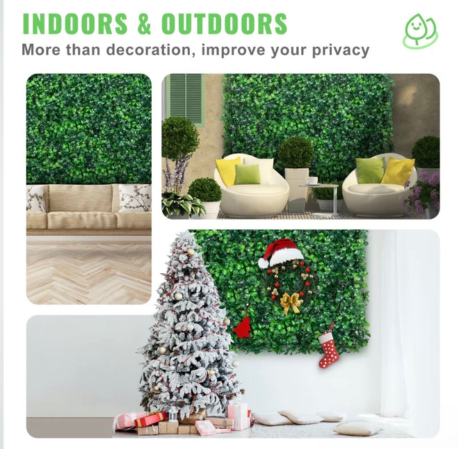 Artificial Boxwood Panels