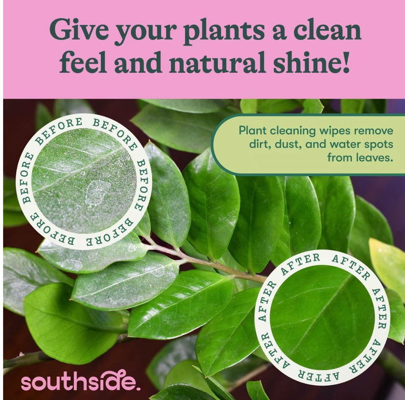 Neem Oil Infused Plant Cleaning Wipes