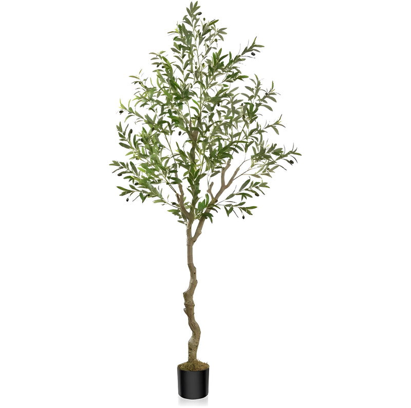 Fluffy Artificial Olive Tree