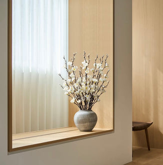 Artificial White Plum Blossoms