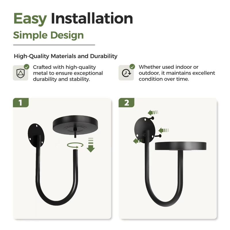 3pcs Wall Mounted Plant Holder Set