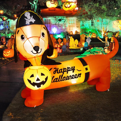 5 FT Halloween Dog Decoration Inflatable