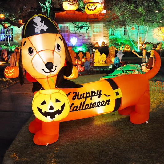 5 FT Halloween Dog Decoration Inflatable