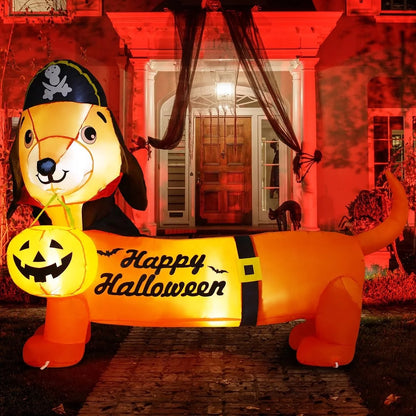 5 FT Halloween Dog Decoration Inflatable
