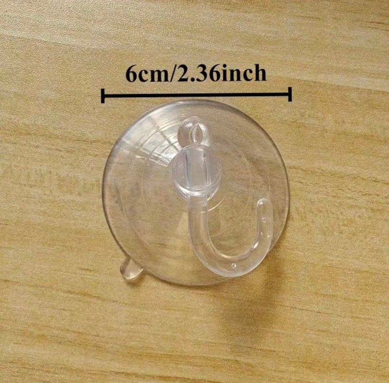 Glass Suction Cup Plant Vases – Set of 4