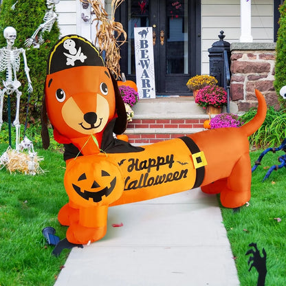 5 FT Halloween Dog Decoration Inflatable