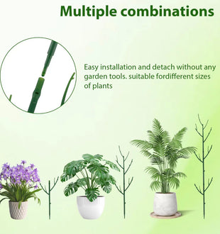 Stackable Monstera Plant Stakes 6PCS