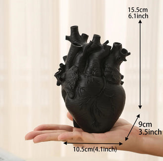 Heart Organ Design Flower Vase