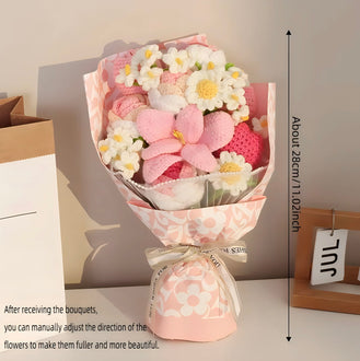 Handmade Crochet Flower Bouquet