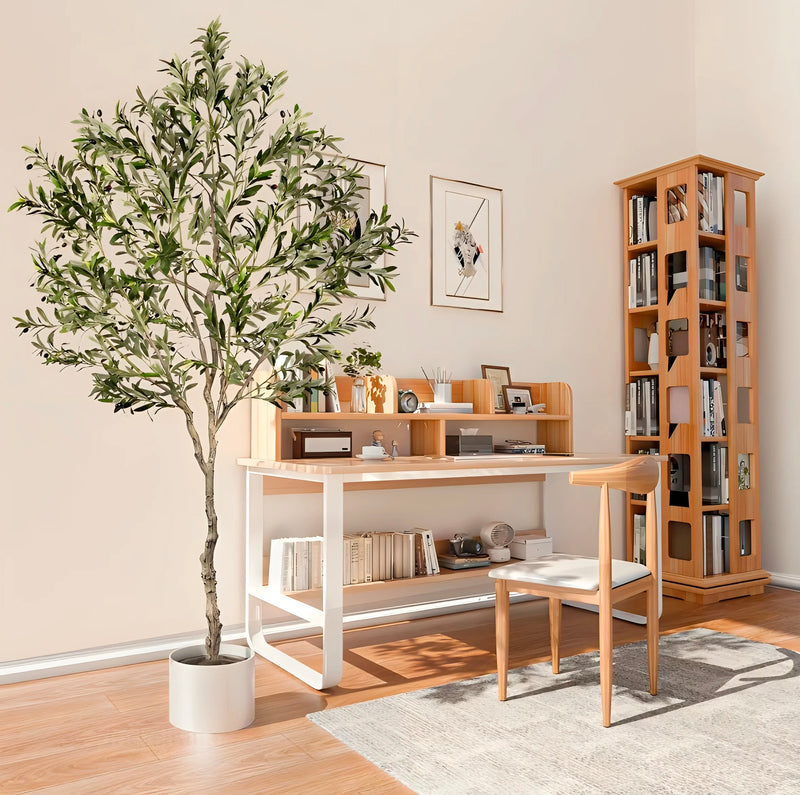 Fluffy Artificial Olive Tree