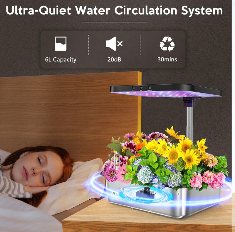 Hydroponic Growing System – 15 Pod Indoor Garden