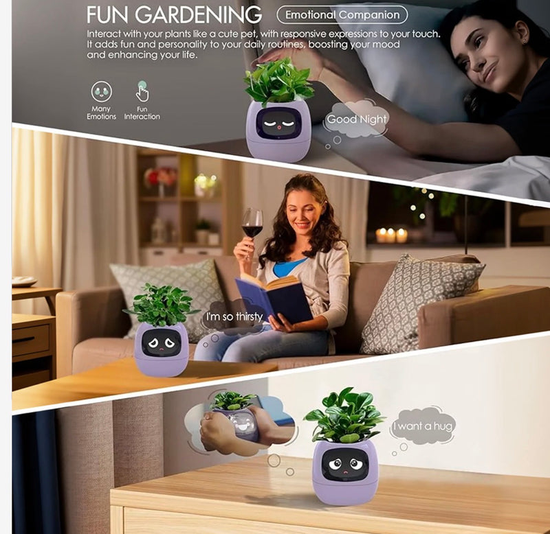 AI Interactive Plant Pot