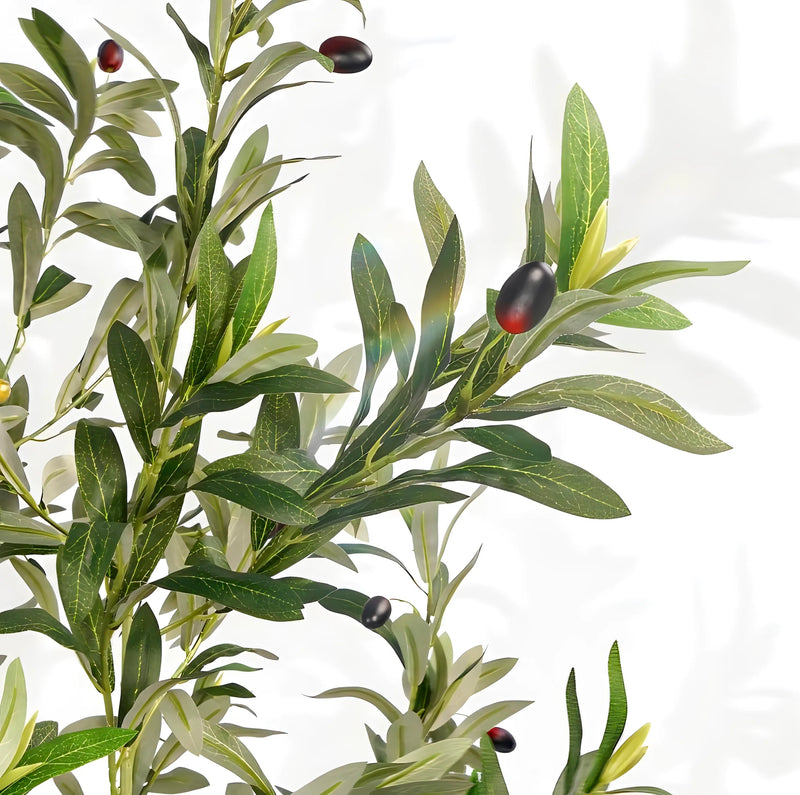 Fluffy Artificial Olive Tree