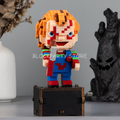 Horror Icon Block Figures