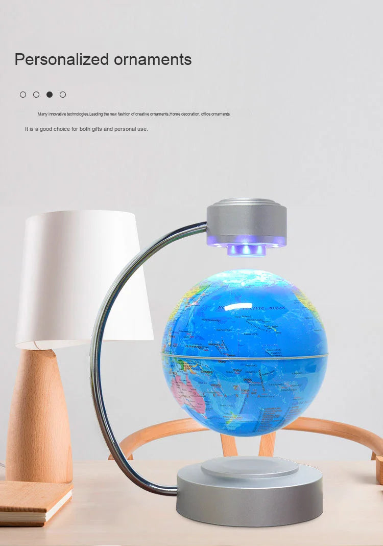 Magnetic Levitation Globe Design 2