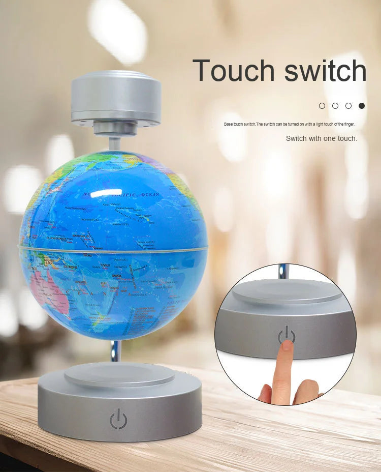 Magnetic Levitation Globe Design 2
