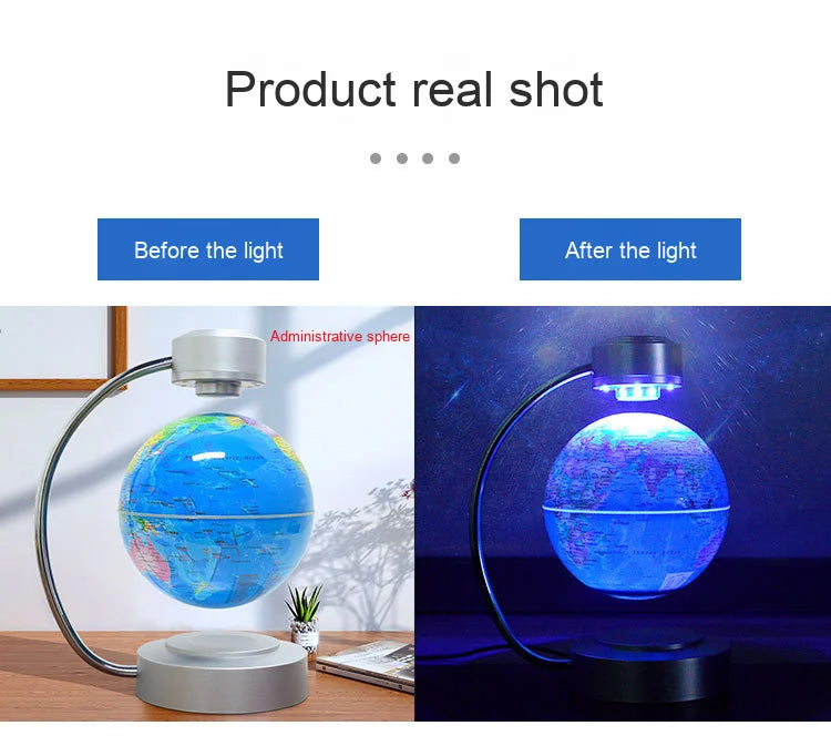 Magnetic Levitation Globe Design 2