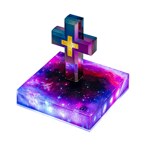 Magnetic Levitation Cross RGB