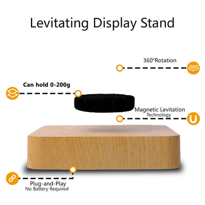 HCNT Personalized Magnetic Levitating Display Stand Novelty Gift for Model and Jewelry