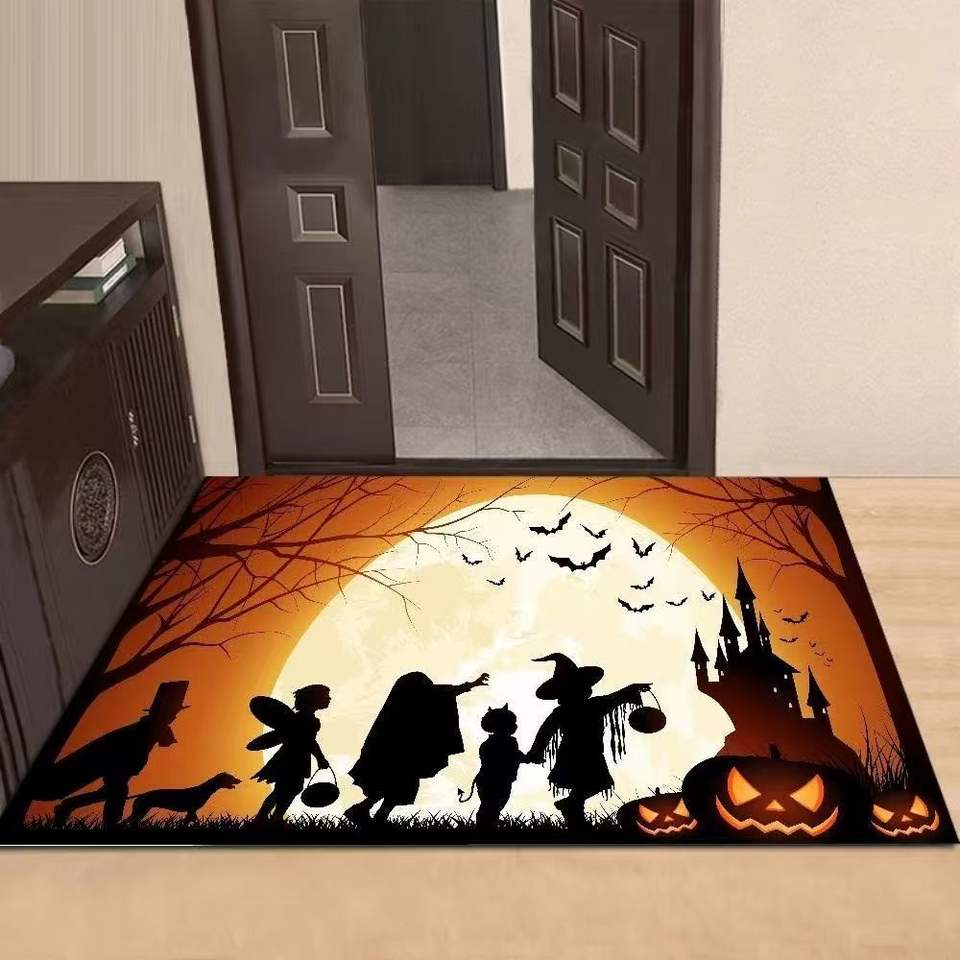 Halloween Festive Welcome Mat