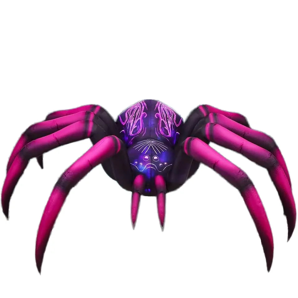 9 FT Purple Spider Halloween Inflatable