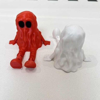 Jointed 3D-Printed Halloween Ghost