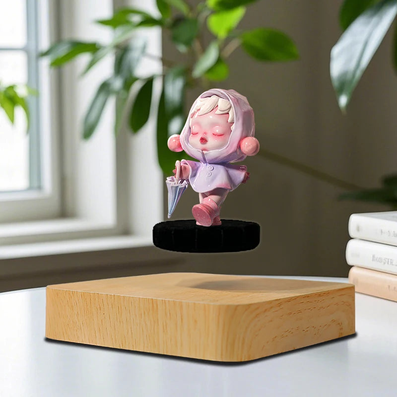HCNT Personalized Magnetic Levitating Display Stand Novelty Gift for Model and Jewelry