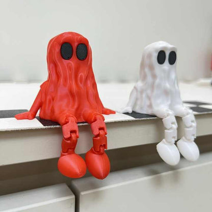 Jointed 3D-Printed Halloween Ghost