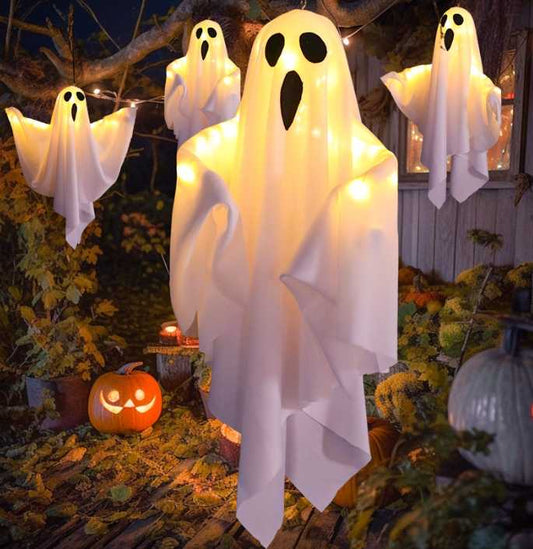 Whimsical Glowing Ghost Lights