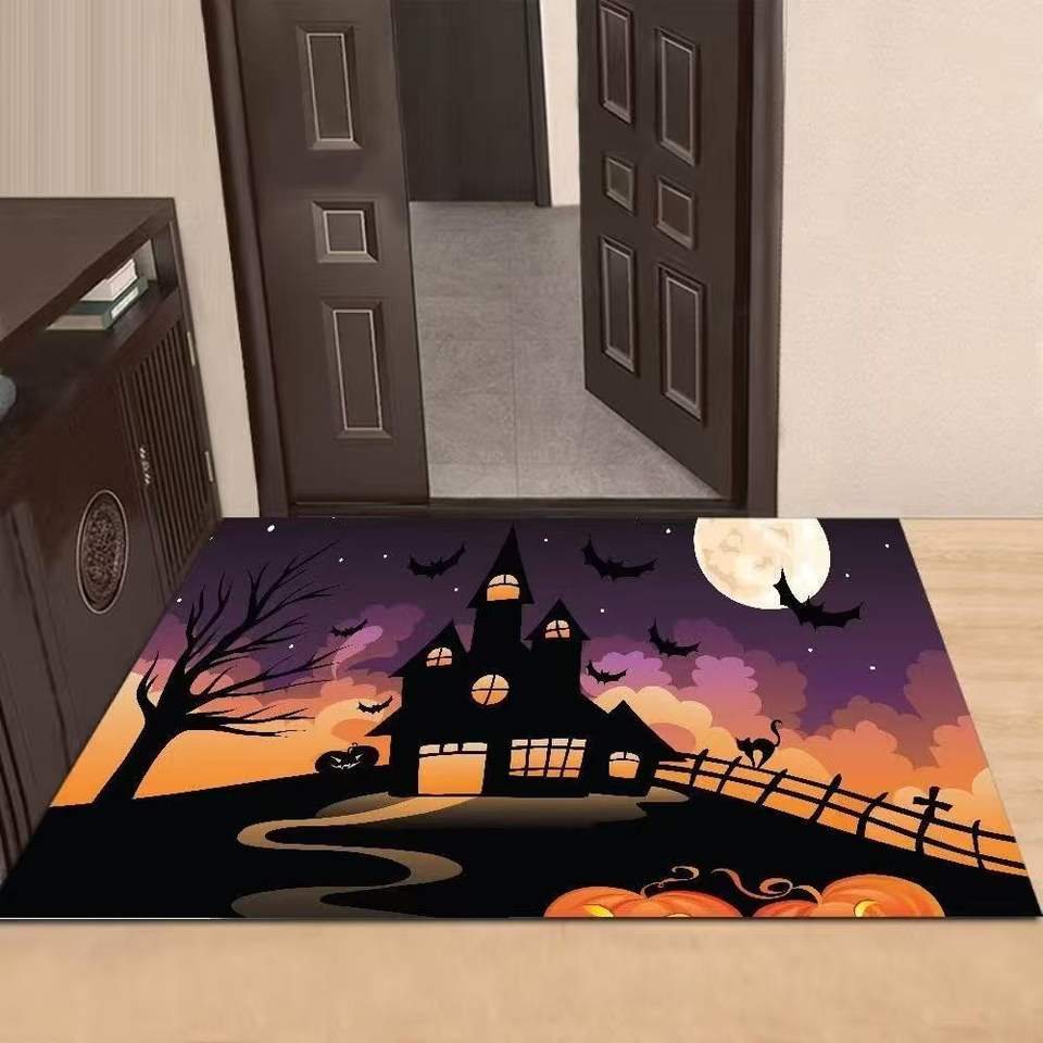 Halloween Festive Welcome Mat