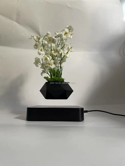 Levitating Plant Magnetic Pot Display