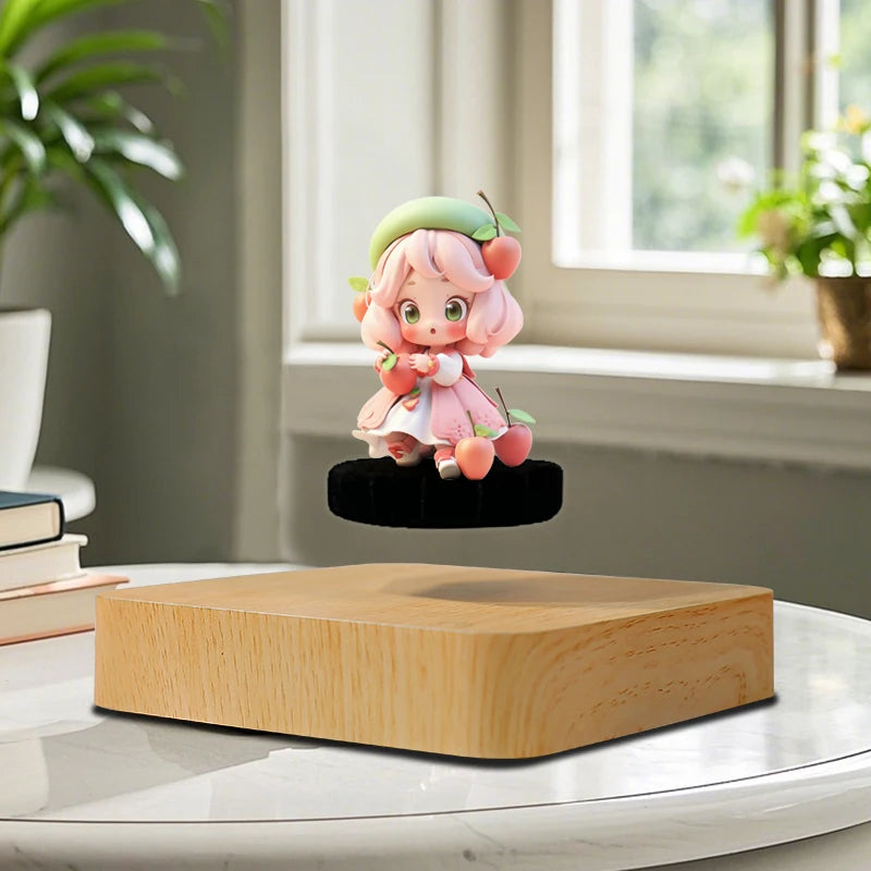 HCNT Personalized Magnetic Levitating Display Stand Novelty Gift for Model and Jewelry