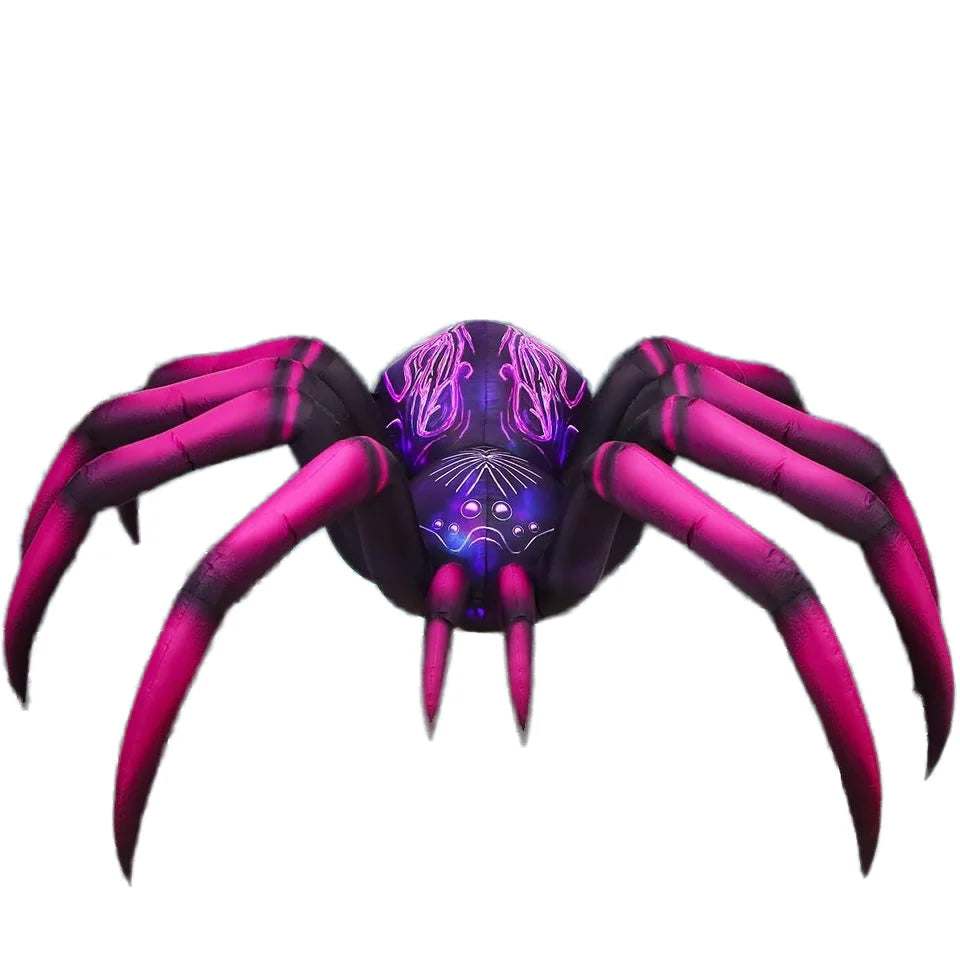 9 FT Purple Spider Halloween Inflatable
