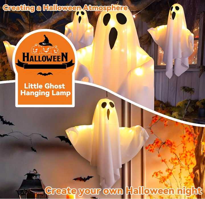 Whimsical Glowing Ghost Lights