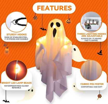Whimsical Glowing Ghost Lights