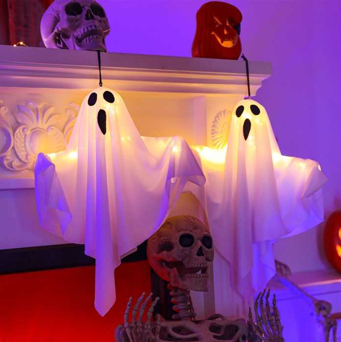 Whimsical Glowing Ghost Lights