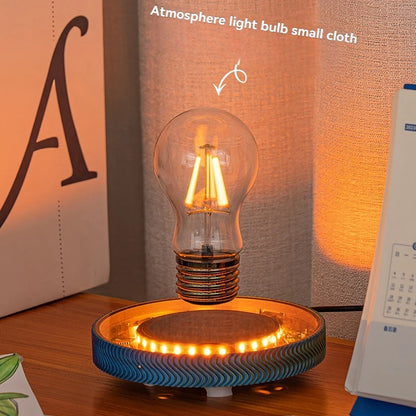 HCNT Personalized Gifts Decoration for Home Levitating Magnetic Floating Rotating Table Lamp
