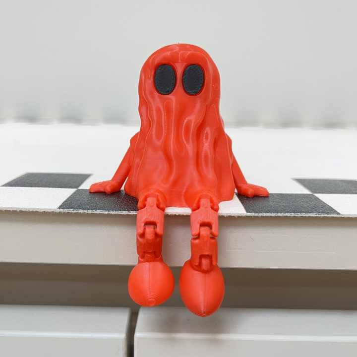 Jointed 3D-Printed Halloween Ghost