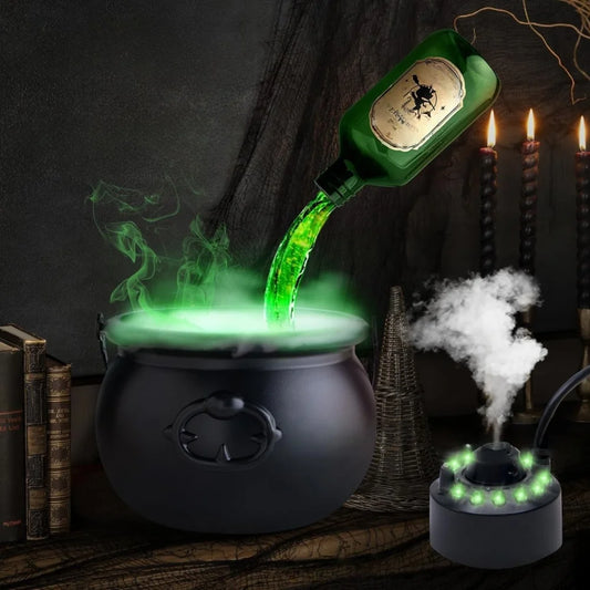 Enchanting Black Witch Cauldron