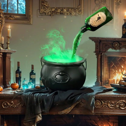 Enchanting Black Witch Cauldron