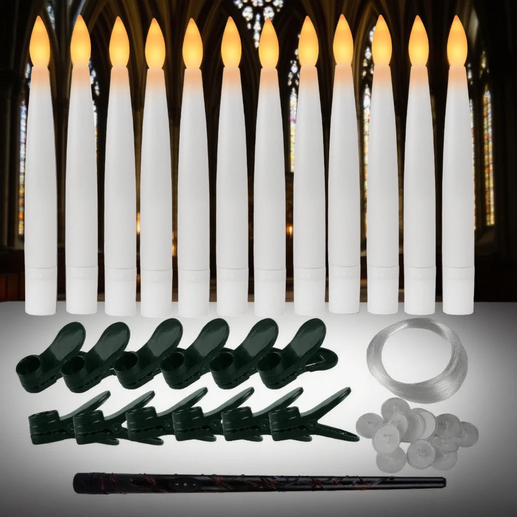 Floating Flameless Candles Set