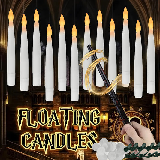 Floating Flameless Candles Set