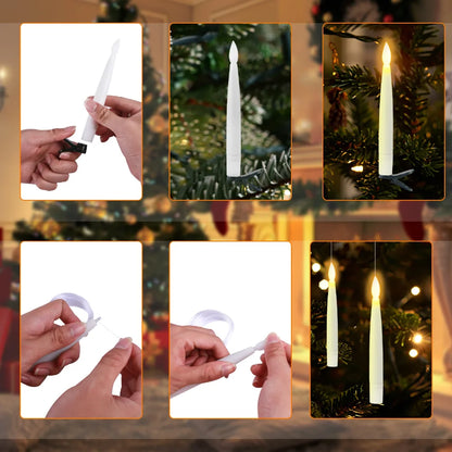 Floating Flameless Candles Set