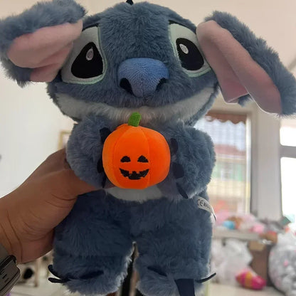 Enchanting Stitch Pumpkin Plush