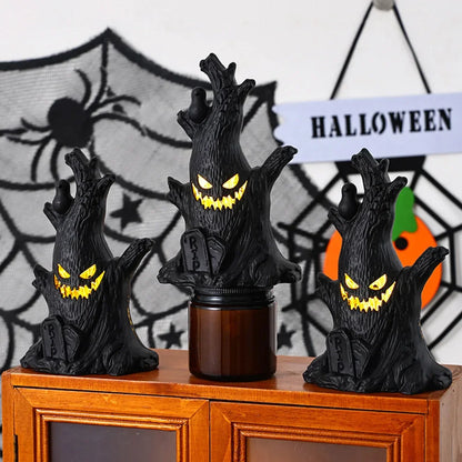 Haunted Ghost Face Tree Light